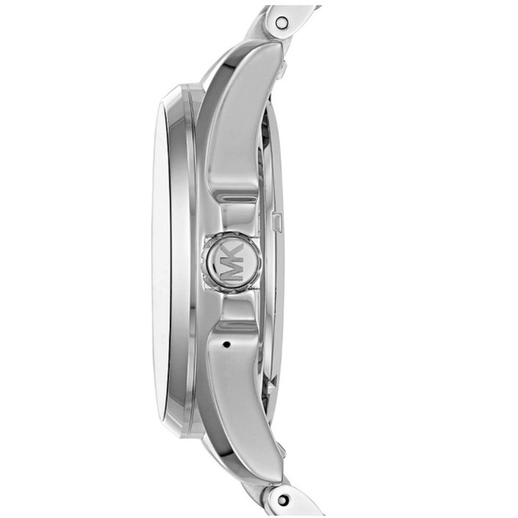 💕SOLD💕 Michael Kors Silver Bradshaw Smart Watch - Picture 3 of 8